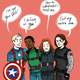 Illustration for article titled The Advice on the Avengers Motivational Posters Is a Little Warped